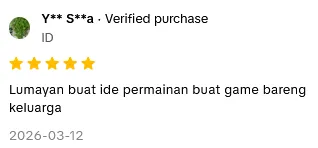 Screenshot ulasan kartu Family di Shopee pembeli 6