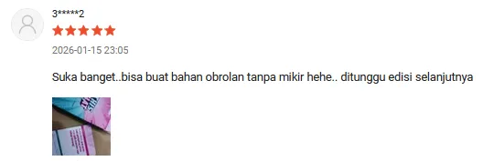 Screenshot ulasan kartu This or That 2 di Shopee pembeli 2